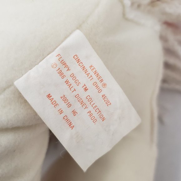 Kenner Fluppy Dogs Shaggy Poodle Pink Plush Doll - Picture 11 of 16